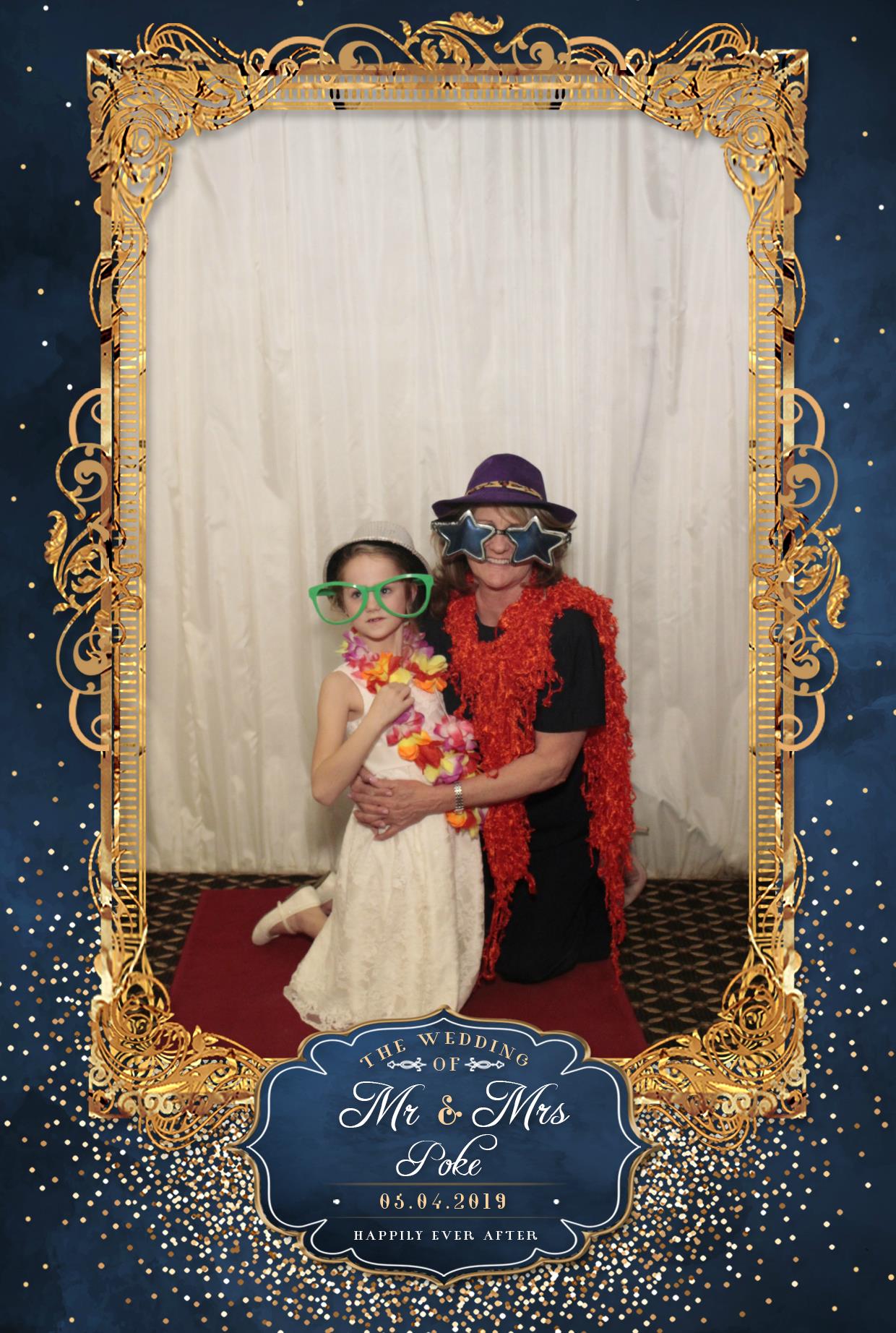 Mr & Mrs Poke | View more photos from the event at gallery.myphotoboothexperience.co.uk/u/MyPhotoBoothExperienceLtd/Mr-Mrs-Poke